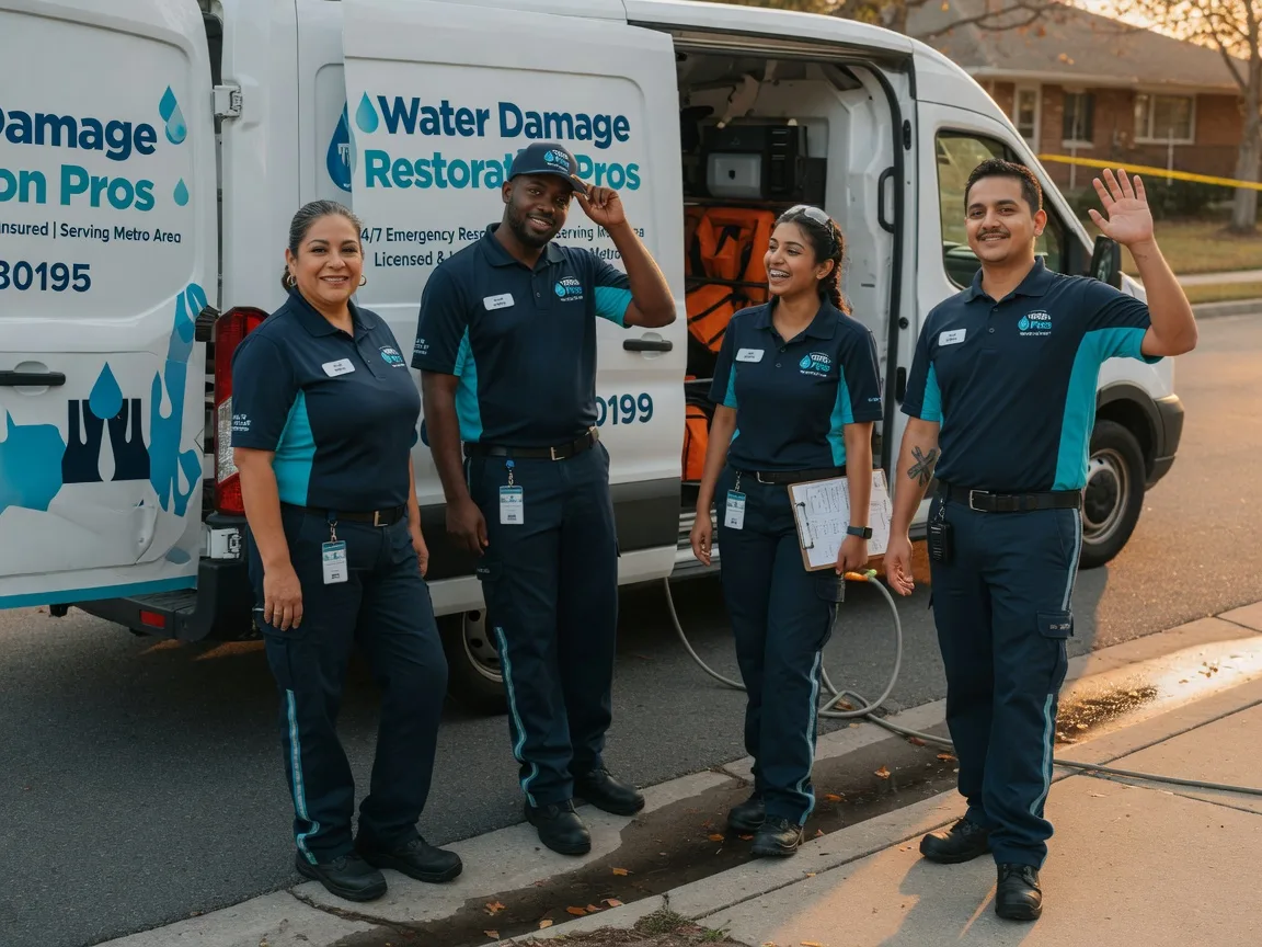 Water Damage Restoration company in Voltaire, ND