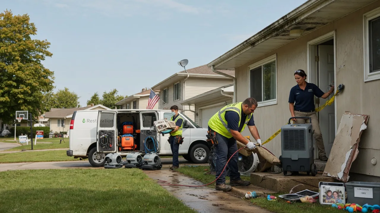Water Damage Restoration in Voltaire, ND near me
